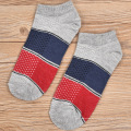 Heißer Verkauf gestreifte Baumwoll-Großhandelsmode 3d Druck-Yoga-Socken für Männer